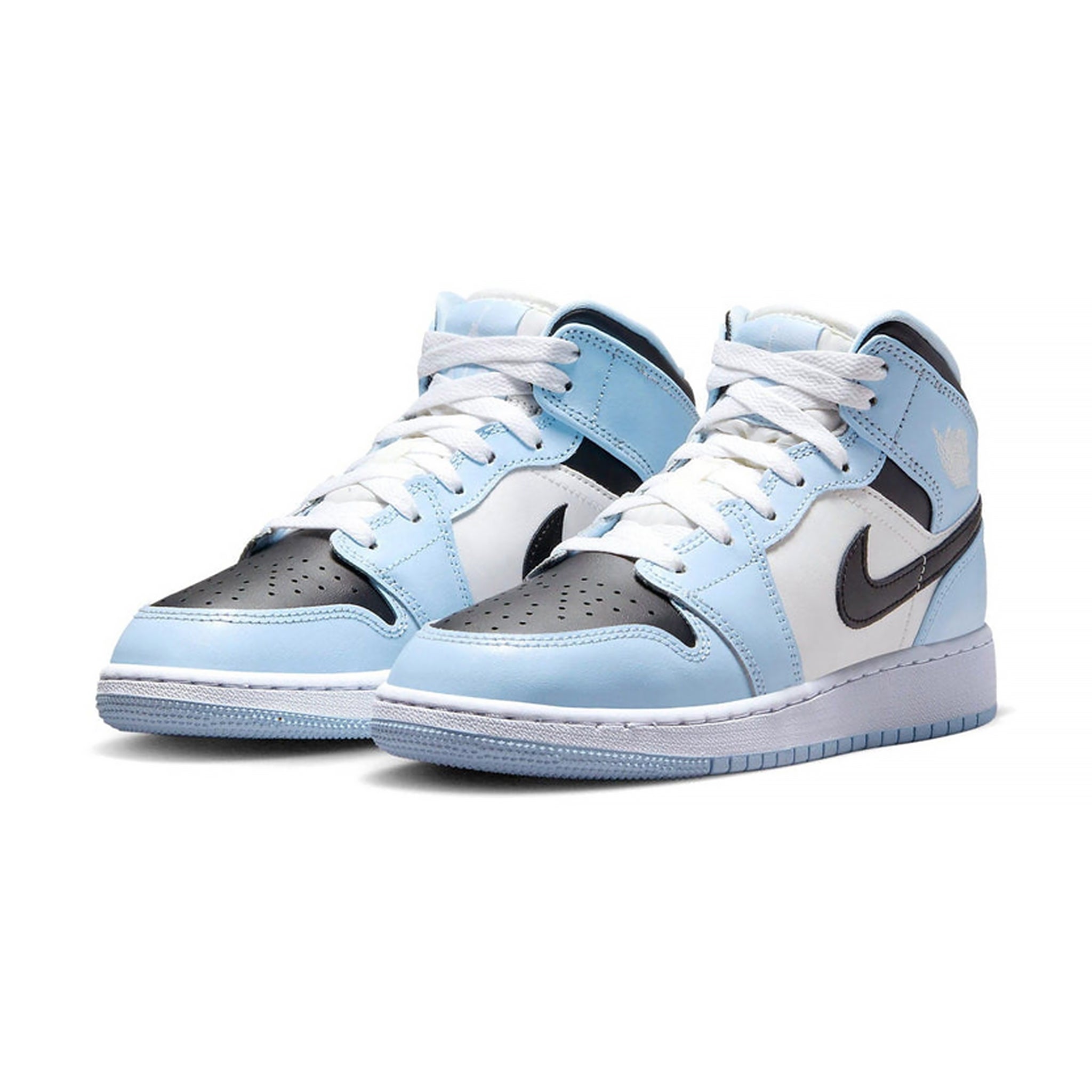 Image of Air Jordan 1 Mid Ice Blue (GS)